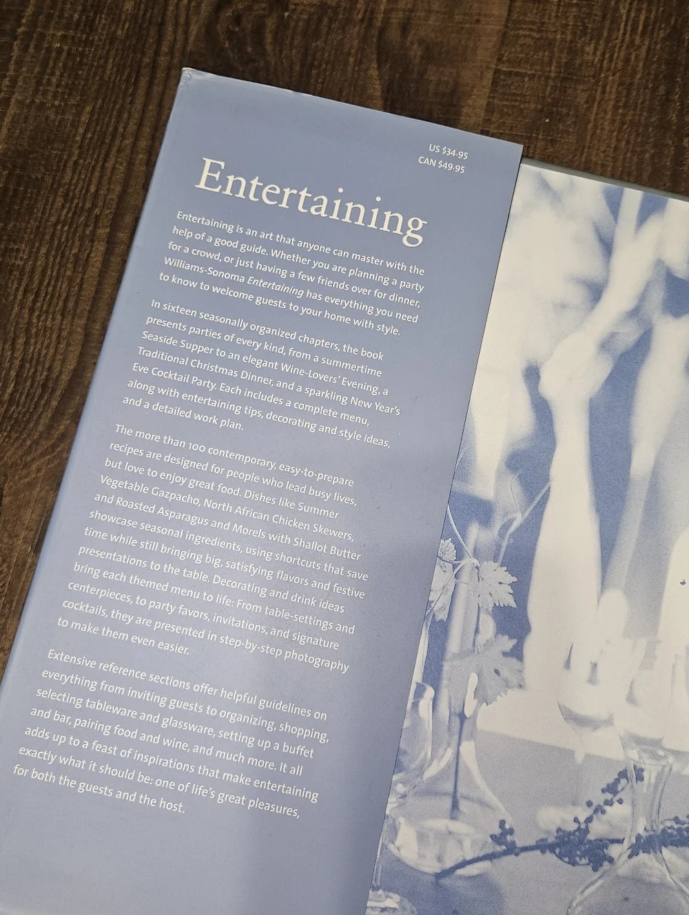 Williams Sonoma Entertaining Inspired Menus For Cooking With Family And Friends